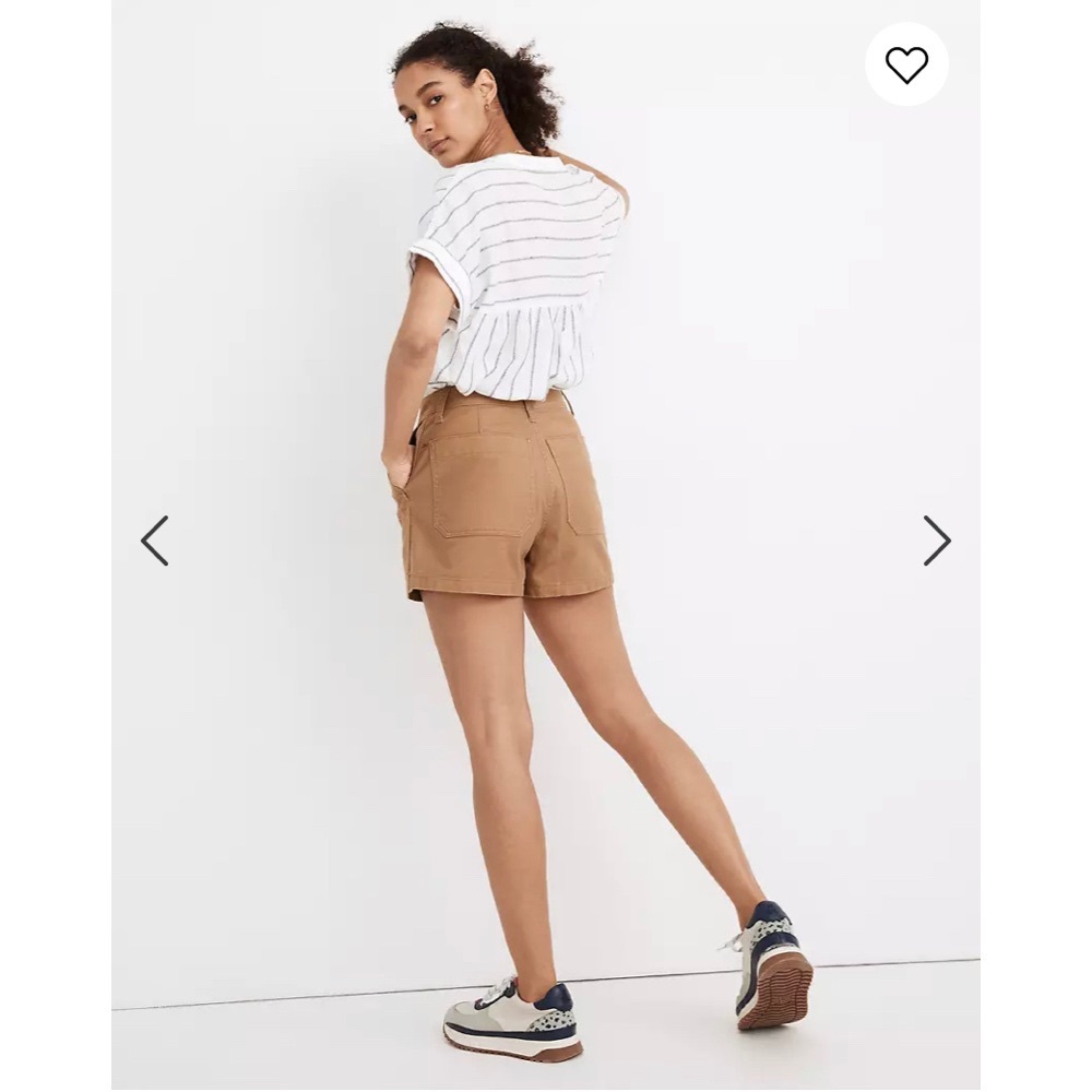 NWT Madewell The Perfect Vintage Military Short - Picture 2 of 9